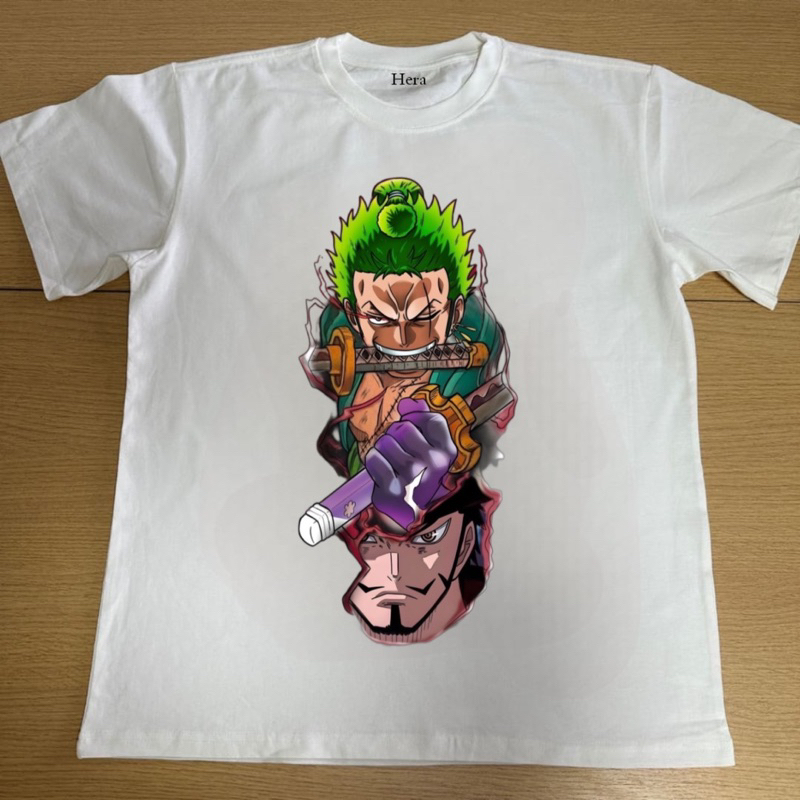 Kaos One Piece ZORO X MIHAWK