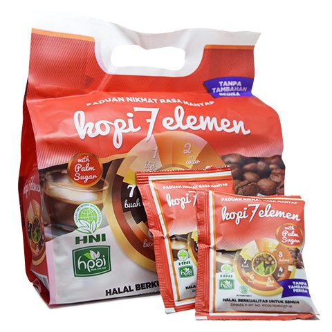 

LOM187 HEMAT PROMO Kopi 7 Elemen HNI HPAI Kopi Sevel 2 sachet