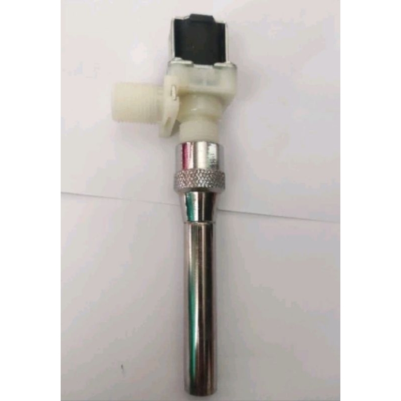 Corong pengisian Galon Depot air minum full stainless - Nozzle + selenoid DEPOT AIR MINUM IDI ULANG