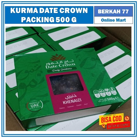 Kurma Date Crown Khenaizi - Kurma Khenaizi - 500 Gram