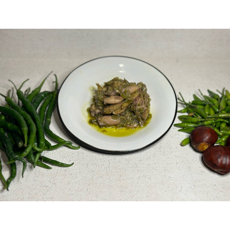 

Baby Cumi Jengkol/Pete Cabe Ijo Taste by Melissa