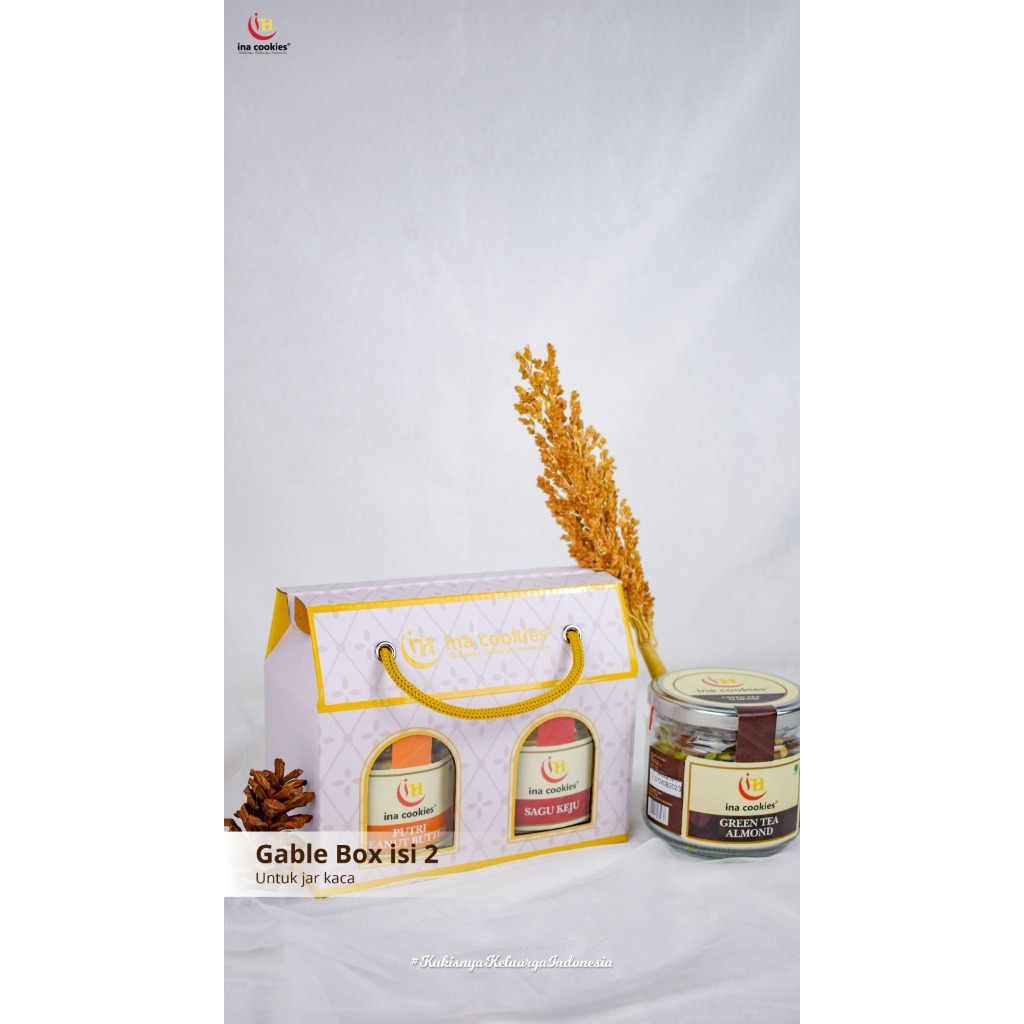 

Ina Cookies Hampers Jar Gable Box Kue Kering Bingkisan Lebaran