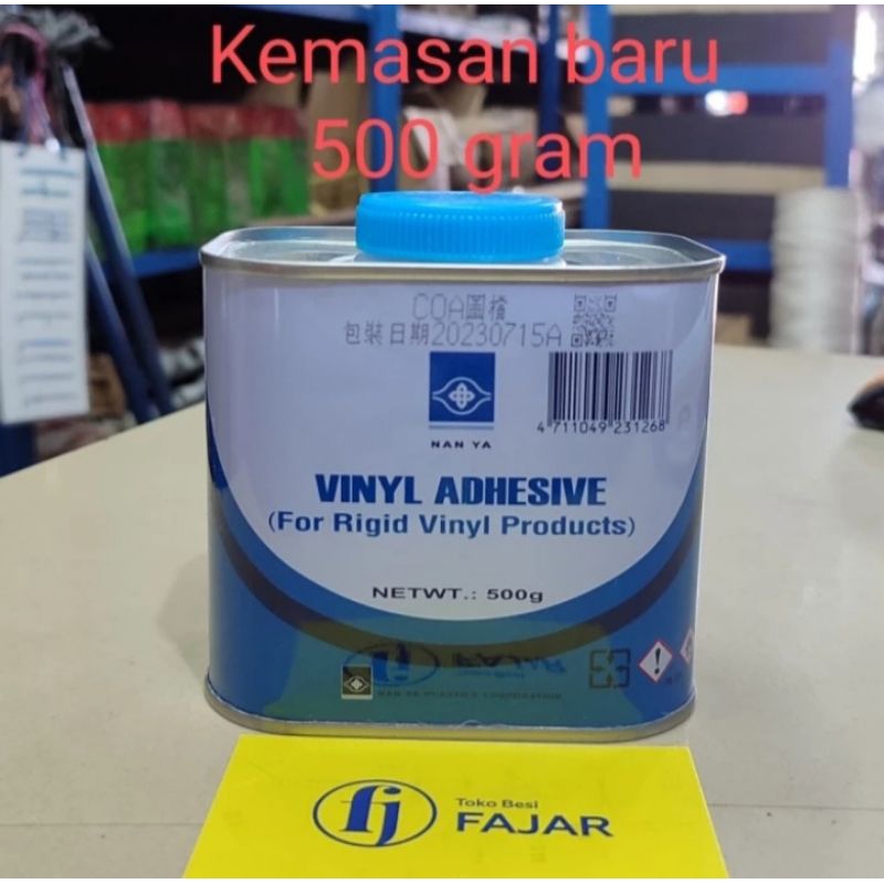 Lem Pipa PVC Nanya Nan ya Vinyl Adhesive taiwan 500 gr gram
