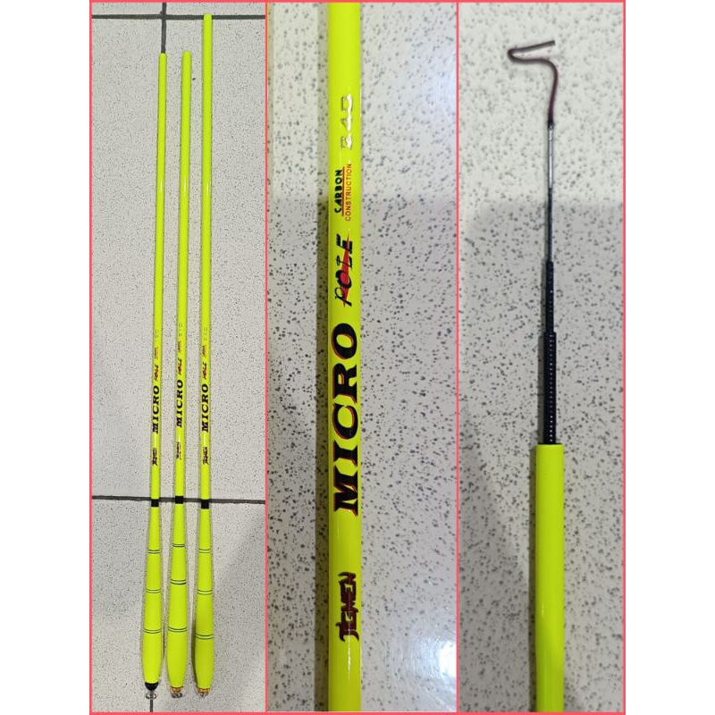 Tegek Jigmen Micro Pole  Fishing Carbon 180/210/240