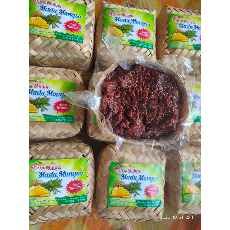 

Madumongso kemasan besek berat 500gr