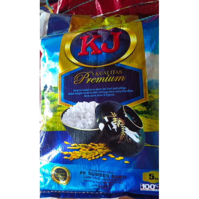 

BERAS KJ BERAS PREMIUM JAMINAN PULEN isi 10 kg
