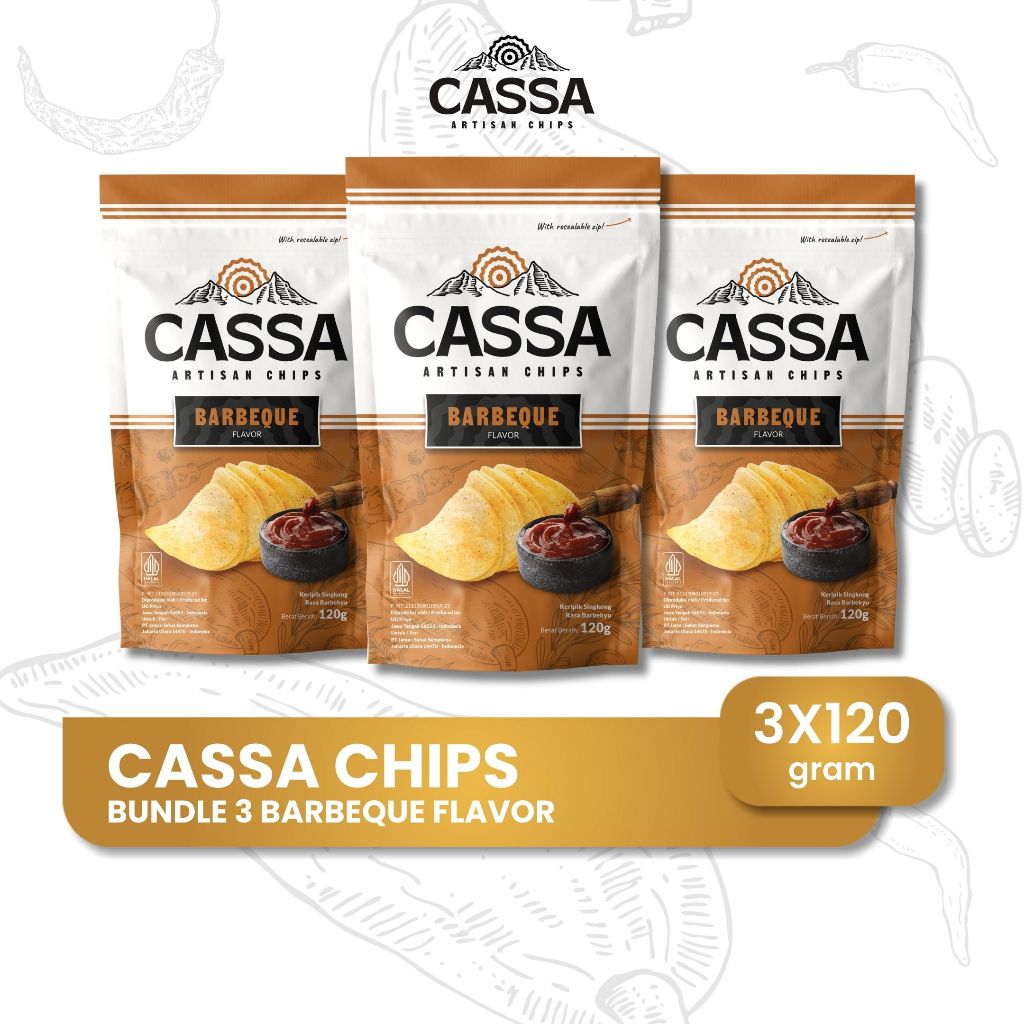 

Cassa Barbeque 120 gram - 3pcs