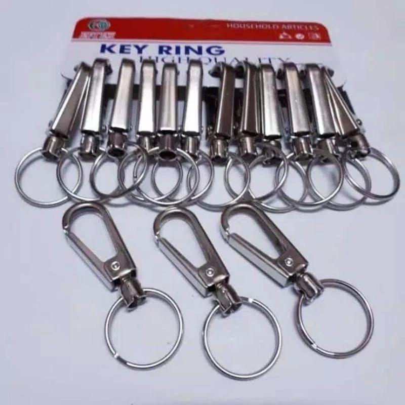 gantungan kunci stainless satu ring