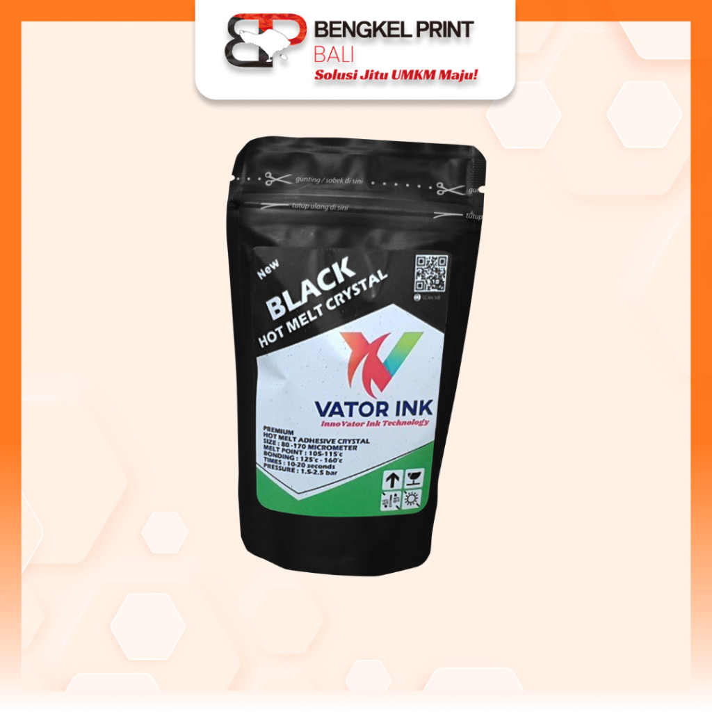 

Vator Powder Black 100gr | Hotmelt Adhesive Powder | Jersey | Hobby Print