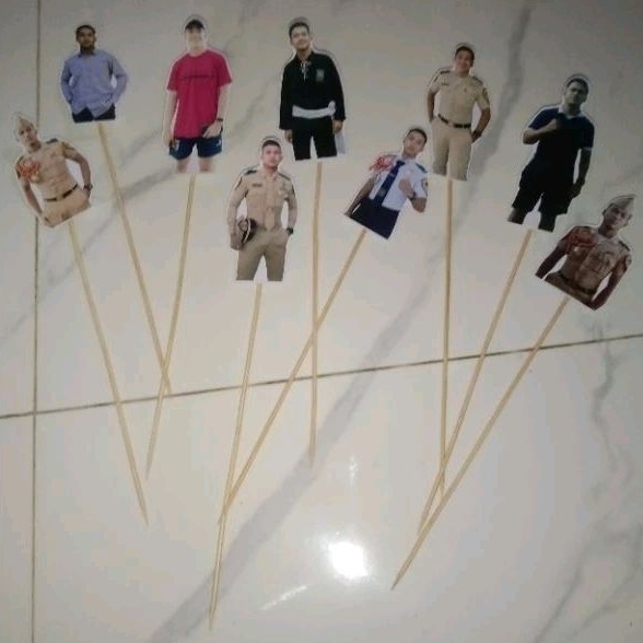 TOPPER CUSTOM/TOPPER FOTO/TOPPER KUE/HIASAN BUKET