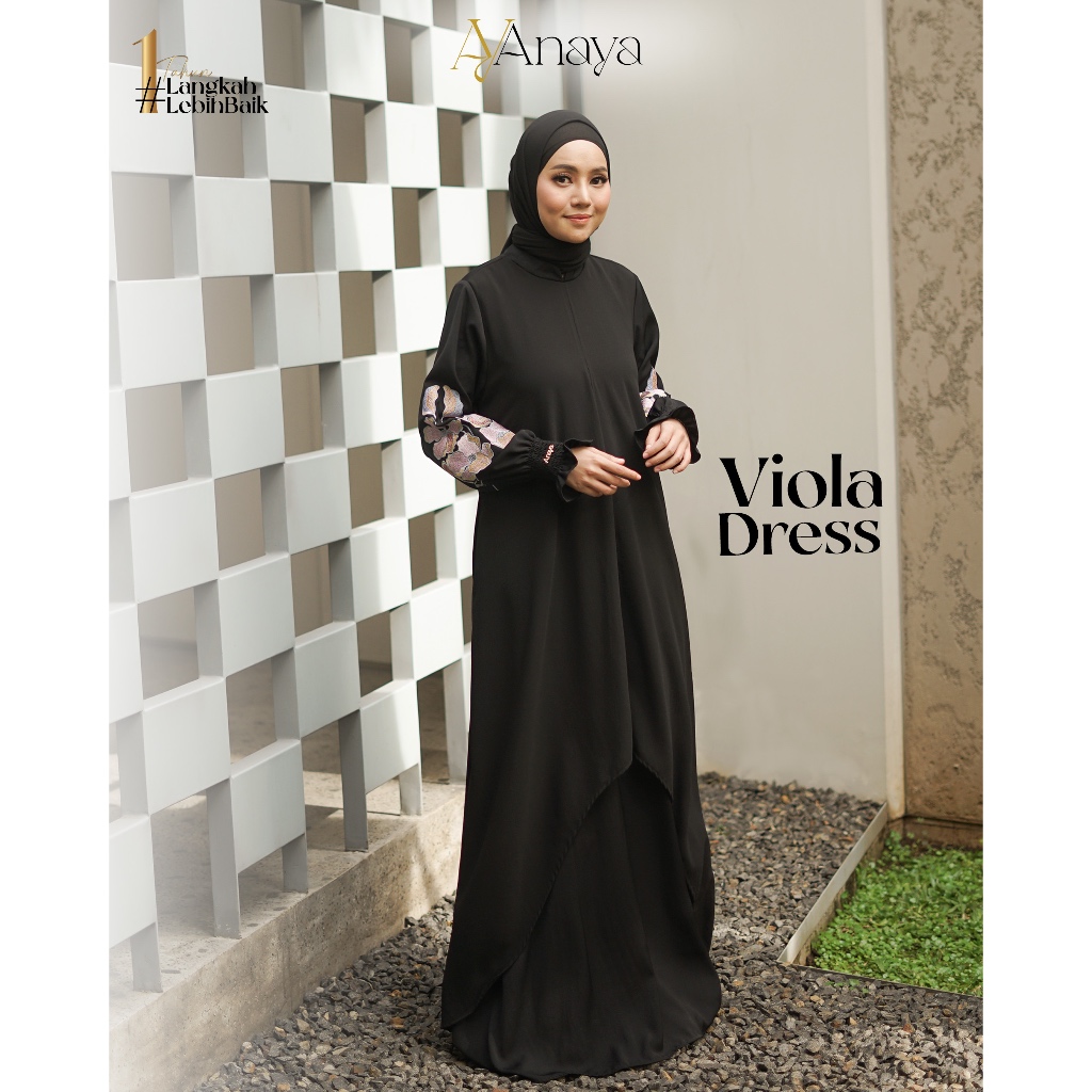 Anaya Hijab - Baju Gamis Viola
