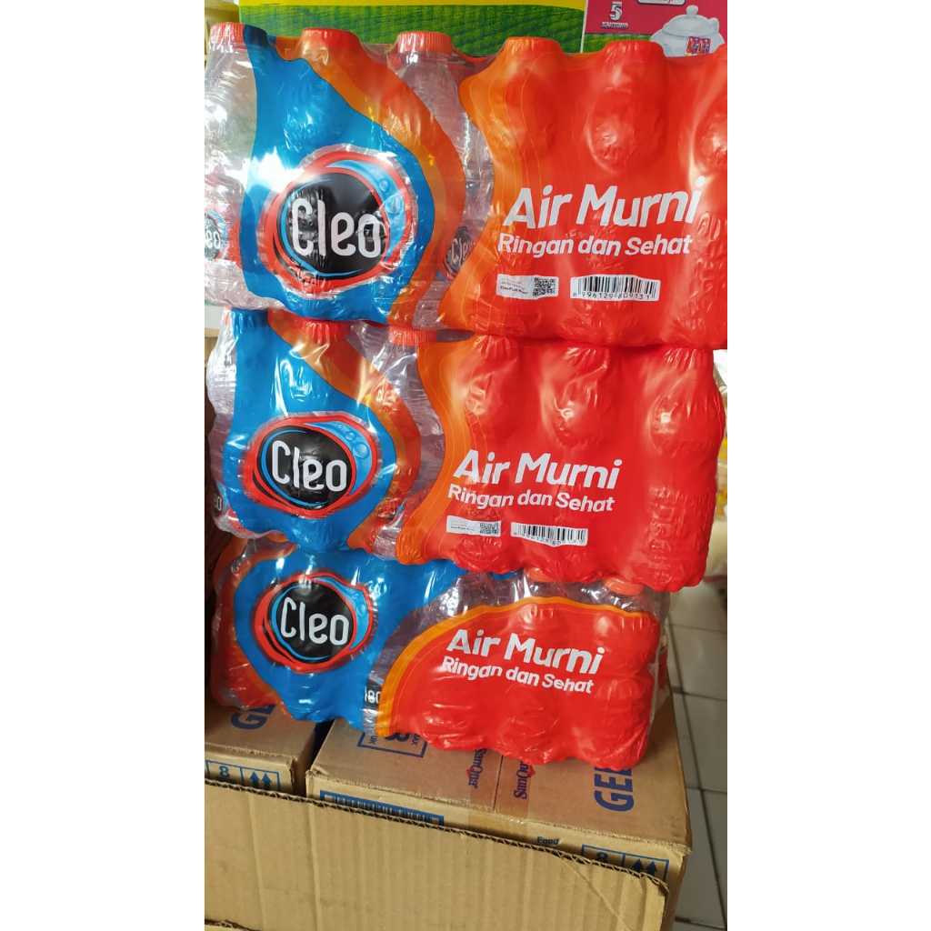 

Cleo Air Mineral 220ml isi 24botol