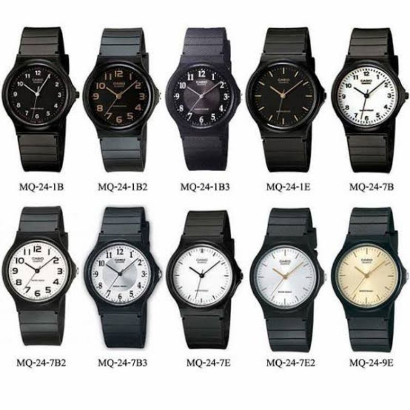 Jam tangan Rubber Casio original Mq-24-1b / mq-24-1b2 / mq-24-1b3 / mq-24-1e / mq-24-7b / mq-24-7b2 