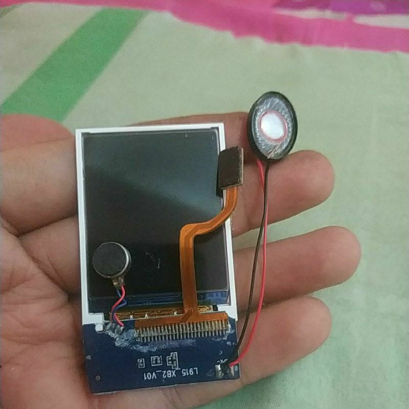 lcd plus flexible bekas samsung gt e1272 replika model seperti di gambar