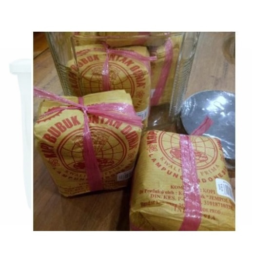 

Kopi Bubuk Intan Dunia Kopi Lampung 250 Gr