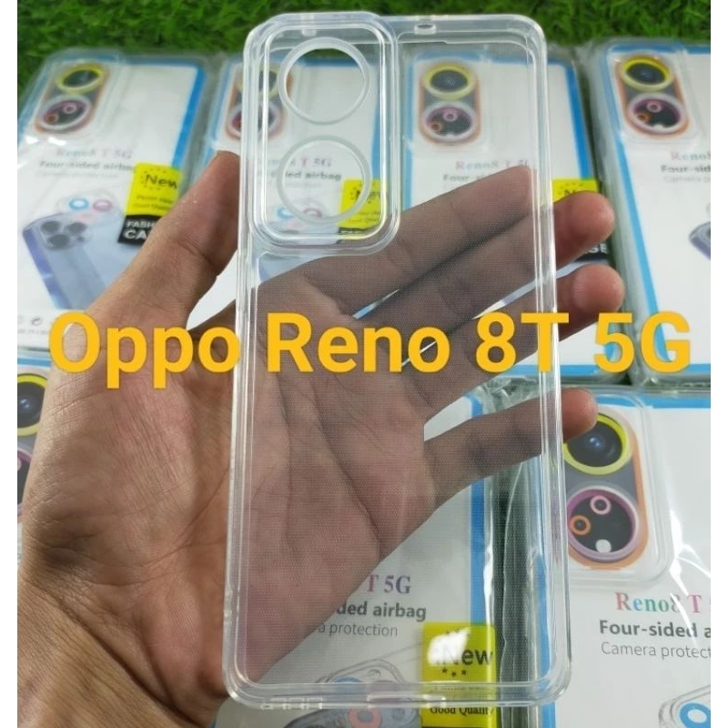 Softcase Silikon Oppo Reno 8T 5G/Clear Case bening Casing full pelindung
