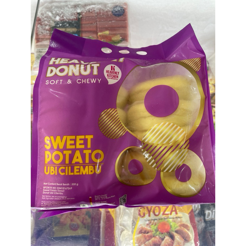 

Heavenly Donut soft & chewy 550gr 10pcs Donat Kentang