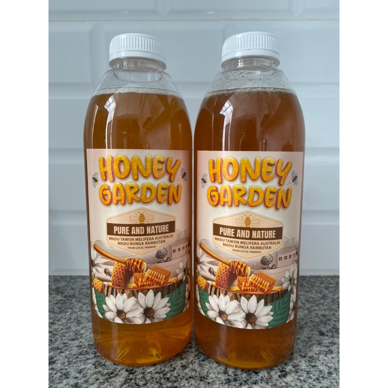 

Honey Garden Uk 1000 ml/MaduAseli/MaduTanpaProsesApapunSetelahPanen