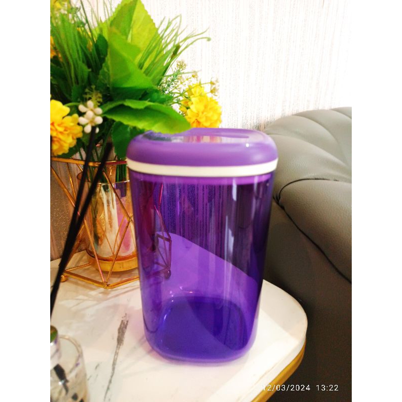 Cristal canister Tupperware 1.3 liter