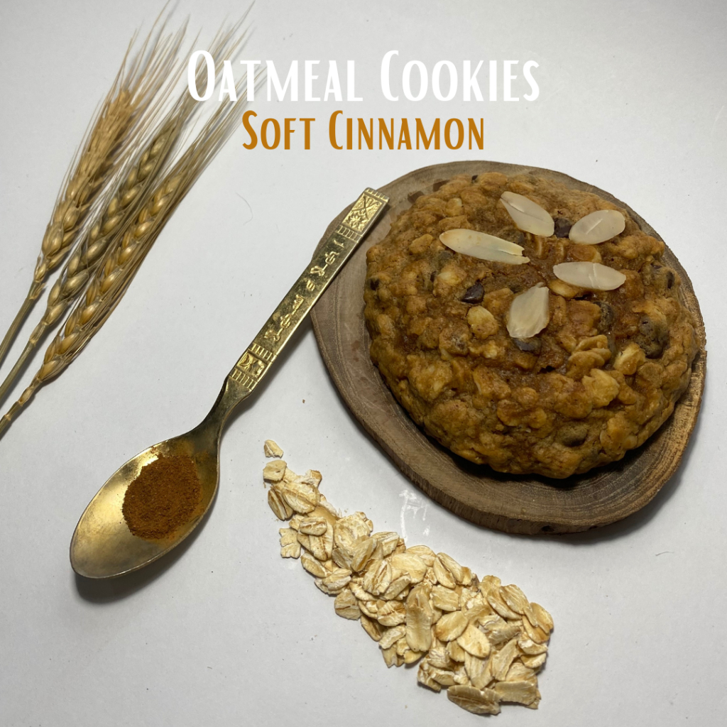 

Oat Meal Cookies Soft Cinnamon Haver Bite