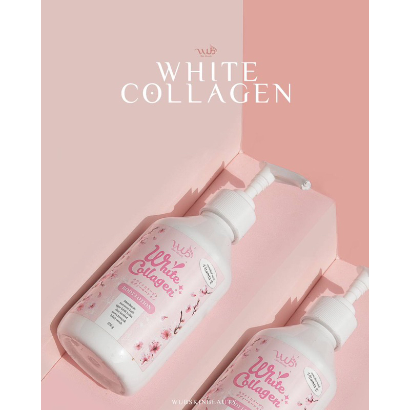 WUB Body Lotion White Collagen