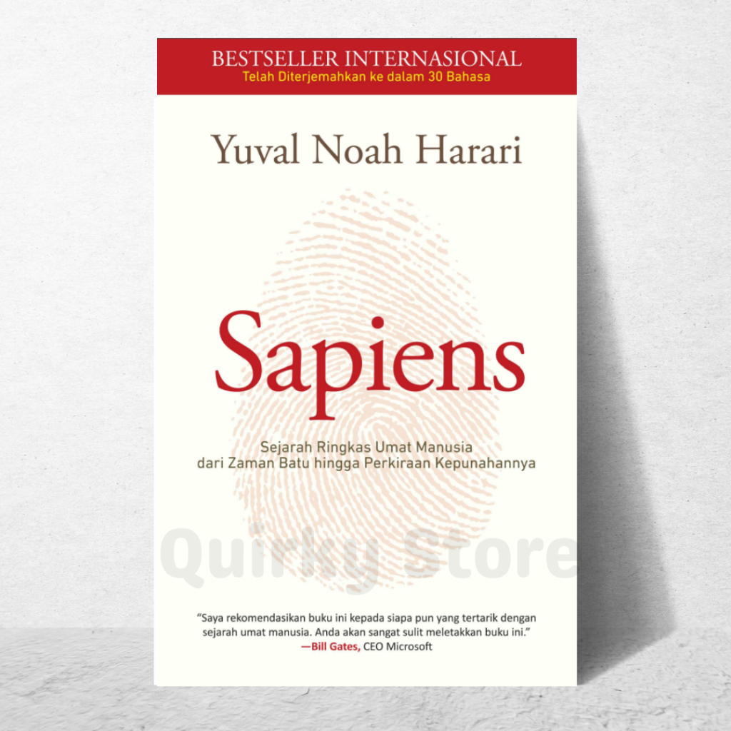 

[e-Book] Sapiens Sejarah ringakas Umat Manusia Dari Zaman Batu hingga Perkiraan Kepunahannya (Yuval Noah Harari)