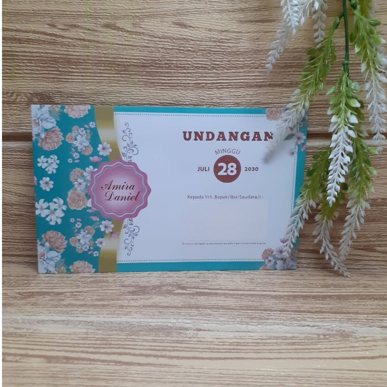 Blangko Undangan Falah 112 Murah