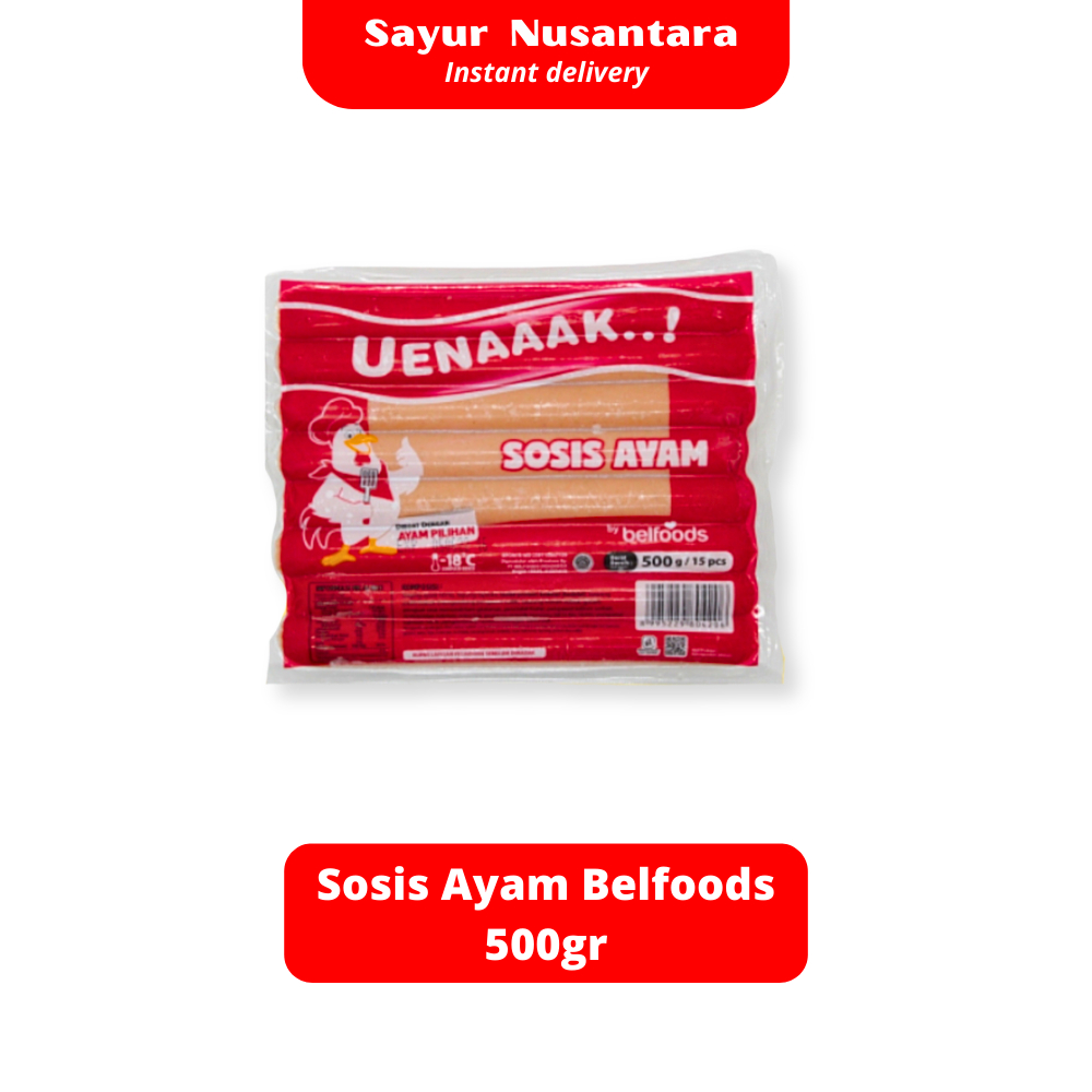 

Sosis Ayam Belfoods 500gr - Sayur Nusantara