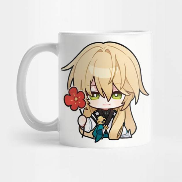 Mug Gelas | Hampers | Hadiah | Honkai Chibi Luocha
