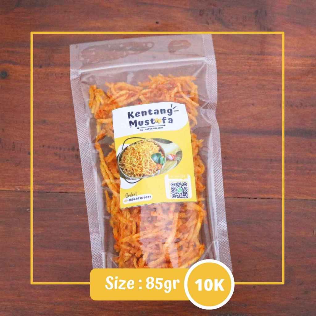 

Keripik Kentang Mustofa Dapur Uti Asih - 85 gram