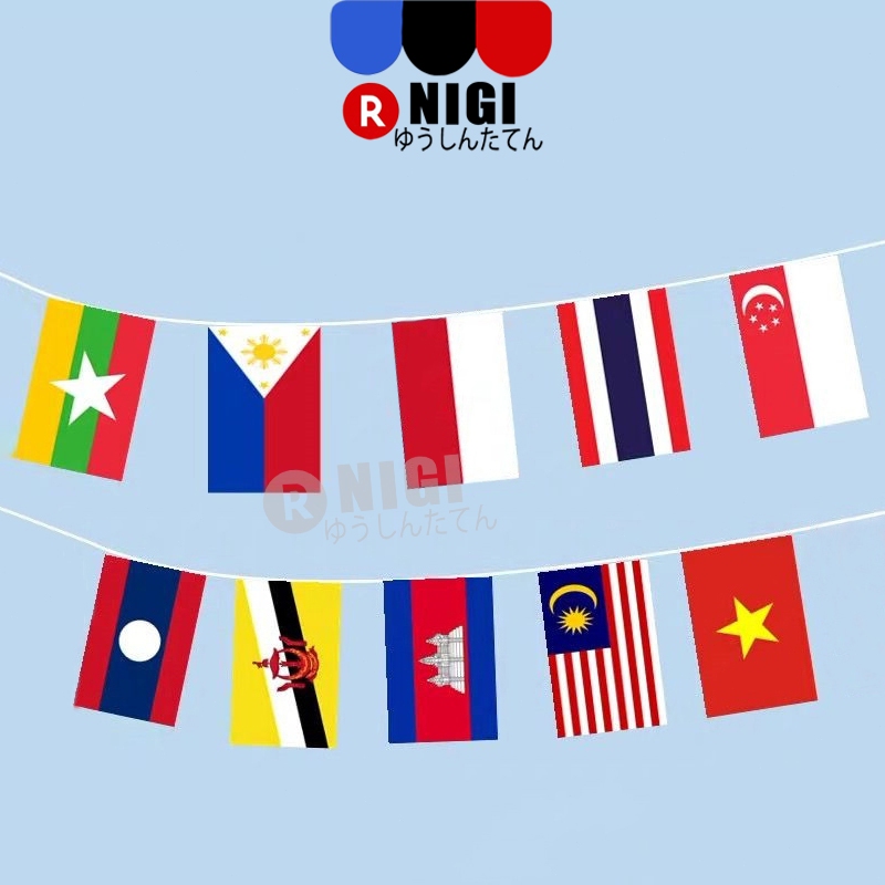 NIGI 20 bendera Bendera Negara Asean Bendera Asean