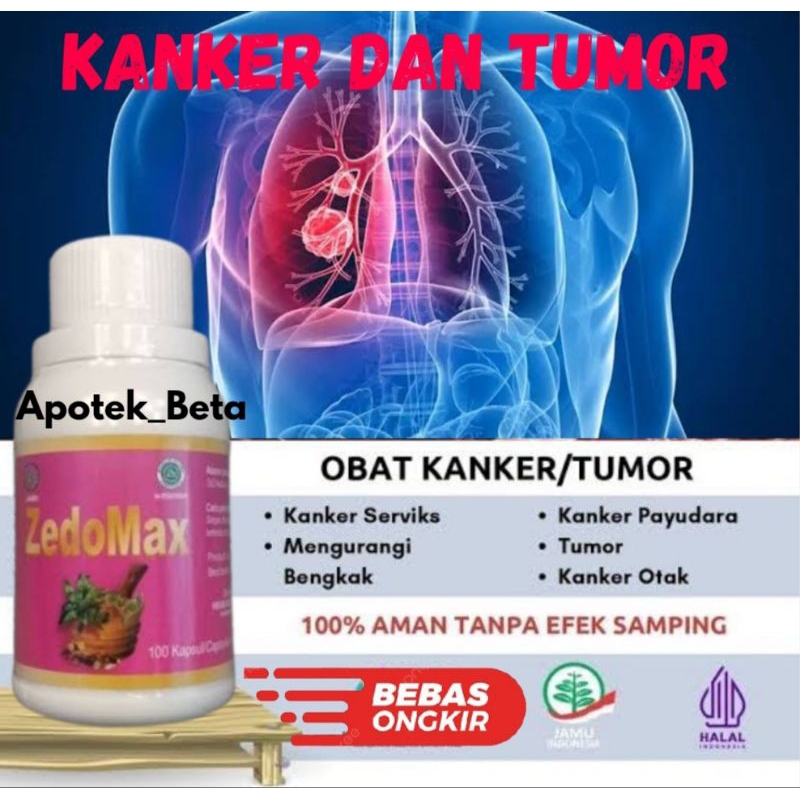 Zedomax obat kanker dan tumor asli bpom
