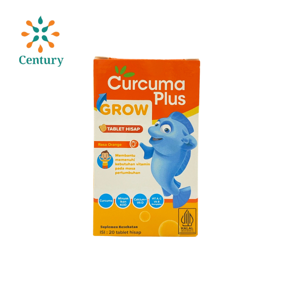 Curcuma Plus Go Talz Jeruk Tablet/Kunyit/Obat Gemuk/Penambah Nafsu Makan/Vitamin Gemuk Badan