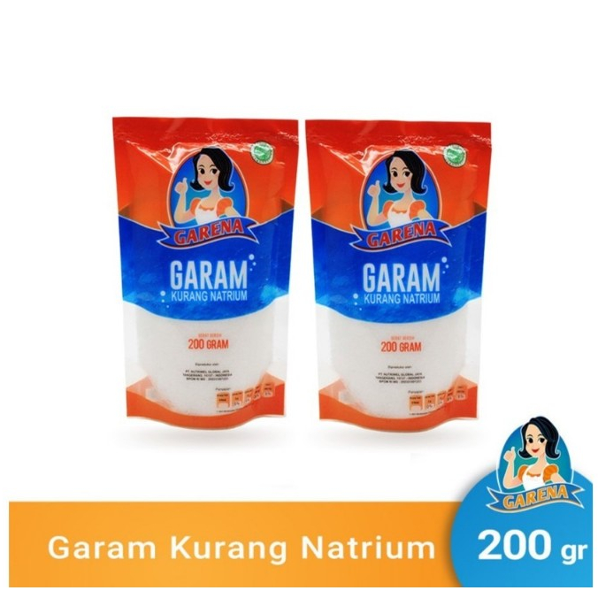 

GARENA GARAM KURANG NATRIUM 200 G