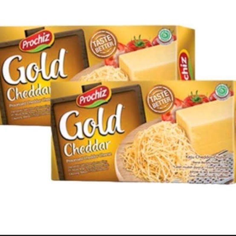 

Prochiz Gold 160 gram Keju Cheddar lezat & nikmat