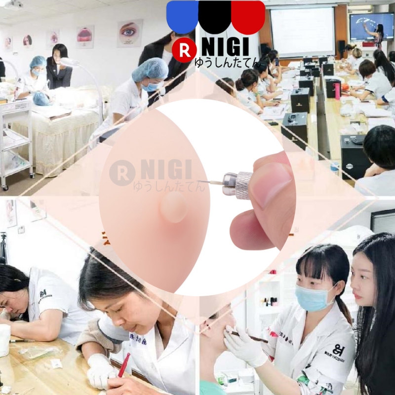 NIGI Alat Latihan Pijat Dada Payudara Palsu Model Payudara 3D Silikon