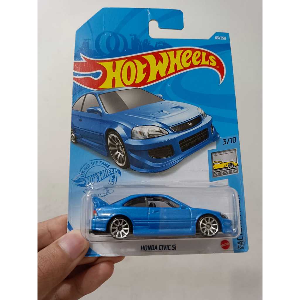 Mobil Hotwheels Hot Wheels Diecast Honda Civic SI blue 2021
