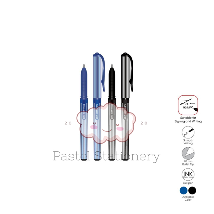 

Pulpen Pena Colossal Gel Joyko GP-391 1.0mm - Signature Sign Pen 1,0 mm