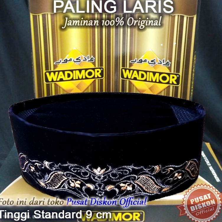 Promo Peci Bordir Wadimor Kopiah Bordir Songkok Bordir Peci Batik Songkok Batik Dewasa Wadimor