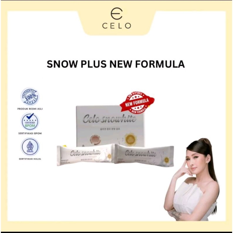 Celo Snow white (infus whitening) collagen BPOM