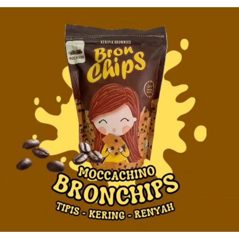 

KERIPIK BROWNIES BRONCHIPS MOCCACHINO