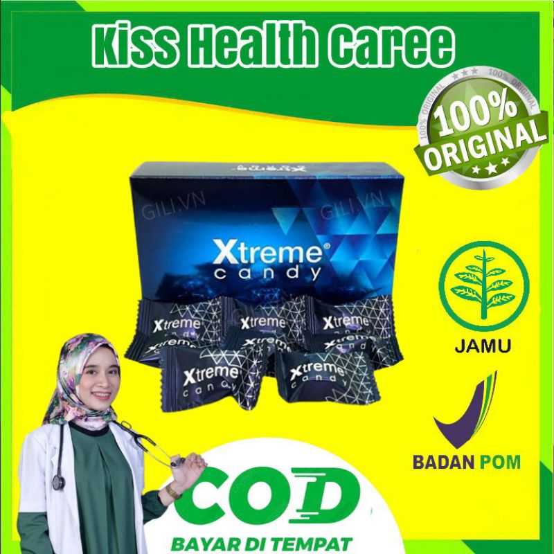 Xtreme Candy Permen Permen Original Asli 100% Supelmen Pria Tahan lama