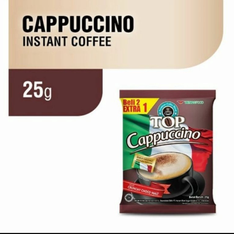

MJG841 SUPER DISKON top kopi cappucino renceng bli 2 extra 1