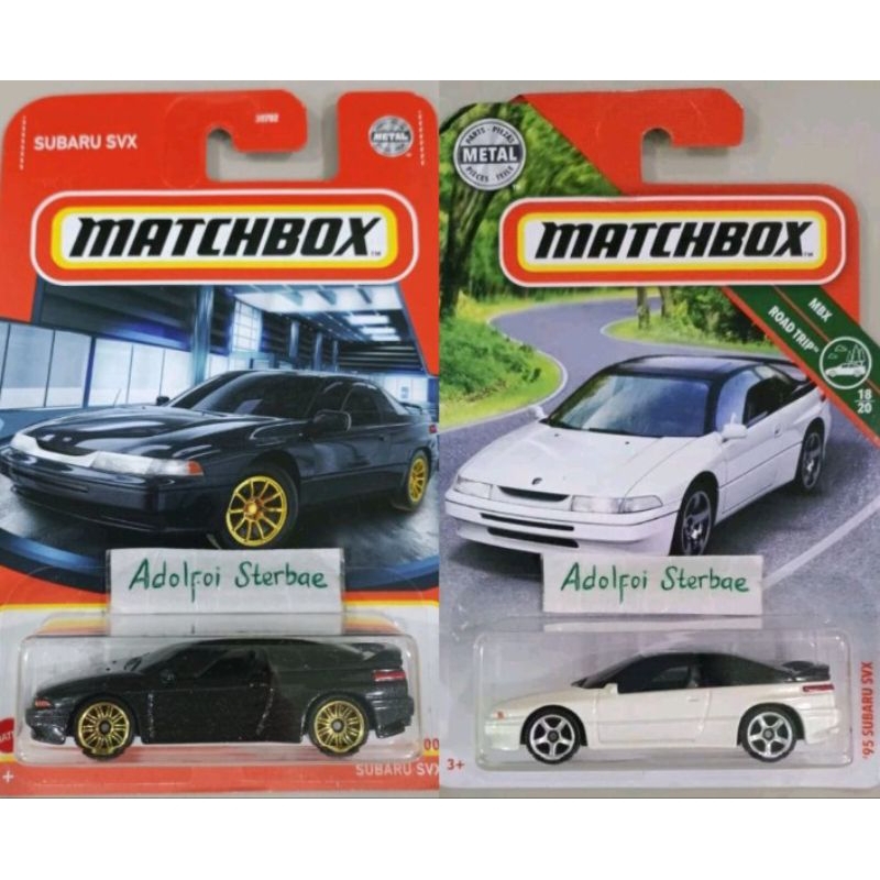matchbox '95 subaru svx mbx road trip