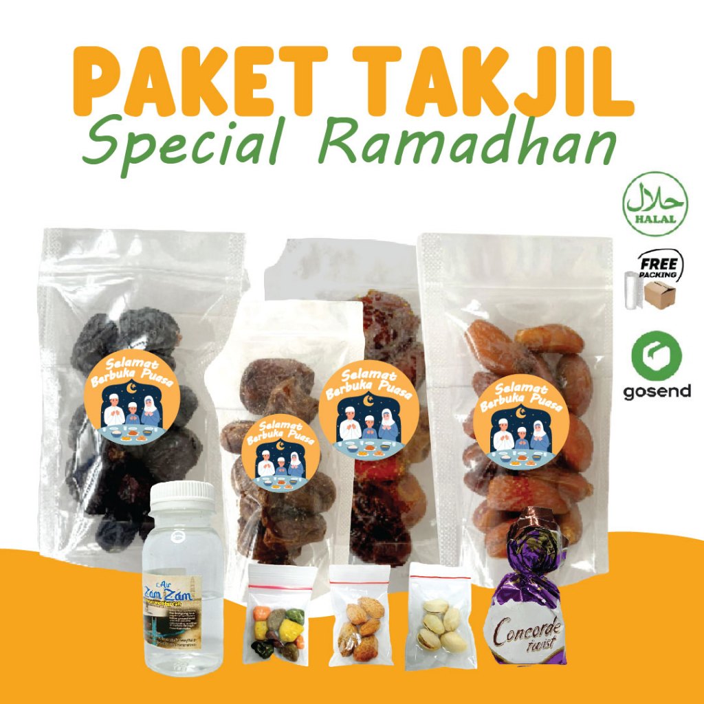 

Paket Buka Puasa Ramadhan Hemat - Bingkisan Takjil Kurma Oleh oleh Haji dan Umroh