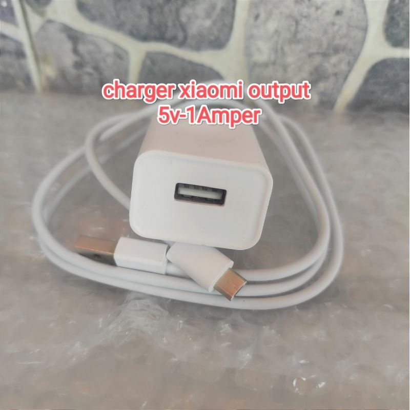 charger casan xiaomi 1Amper bekas cabutan redmi 6a dll bawaan hp original micro usb