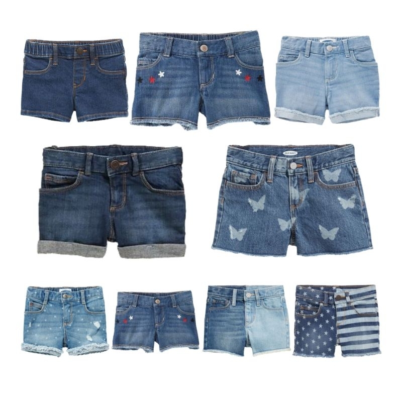 Hotpants jeans anak balita perempuan old navy/Celana pendek jeans balita perempuan Old navy