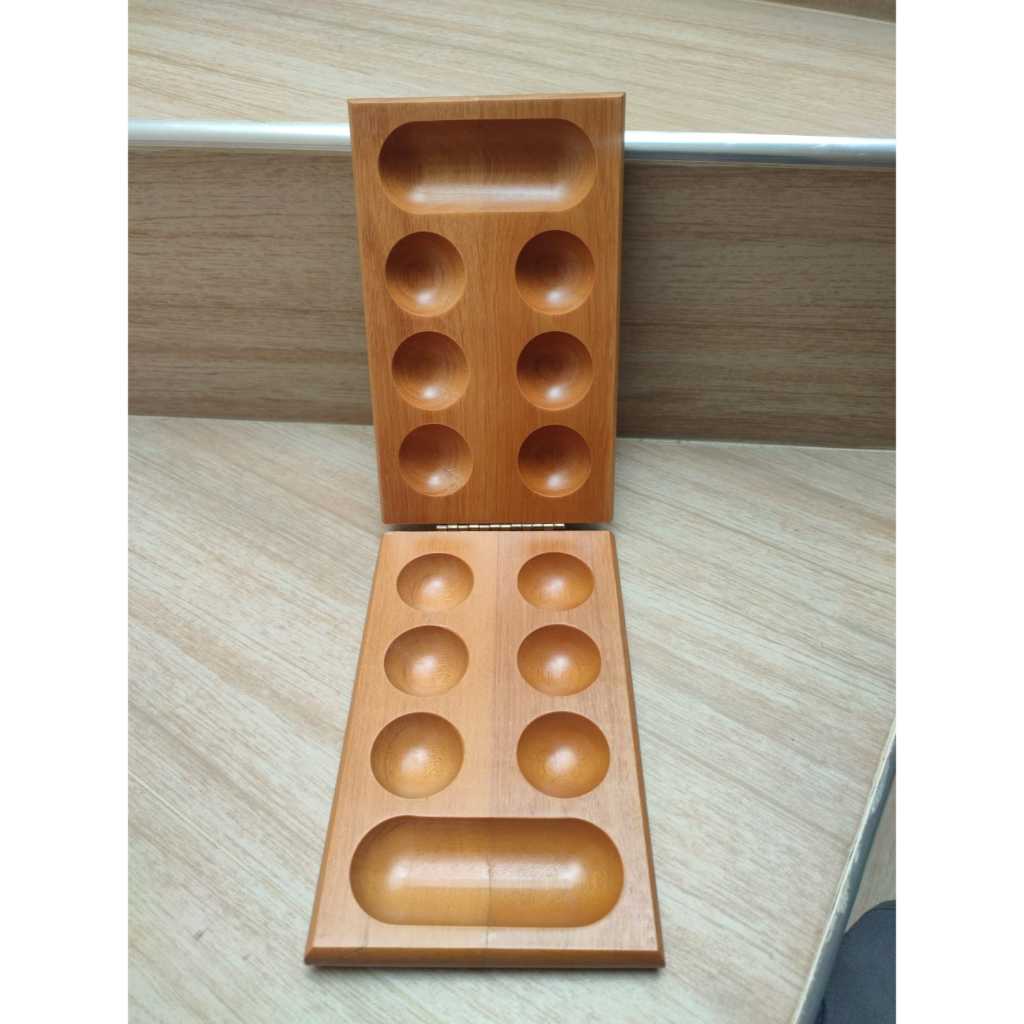 Congklak Kayu Dakon Mainan Anak Tradisional Congklak Lipat Bahan Kayu Kualitas Ekspor