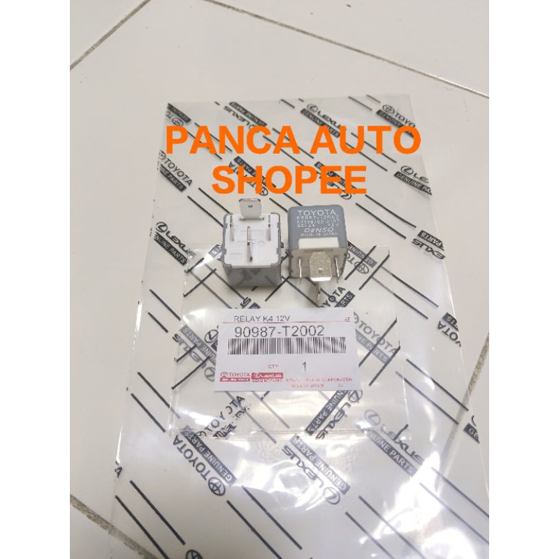Relay kaki 4 12V toyota universal Ori