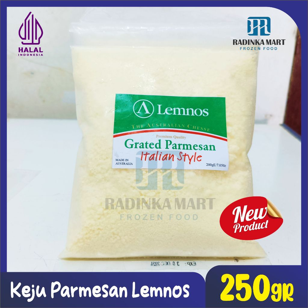 

Keju Parmesan Lemnos 250gr Reapack / Lemnos Repack 250gr / Parmesan Lemnos